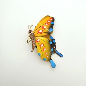 Vintage butterfly pin